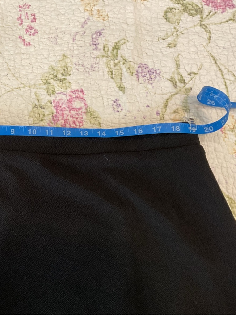 Evan Picone Black A-Line Midi Skirt - Picture 4 of 5